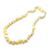 "KIDDO" Milky Amber Baroque Beads Baby Necklace